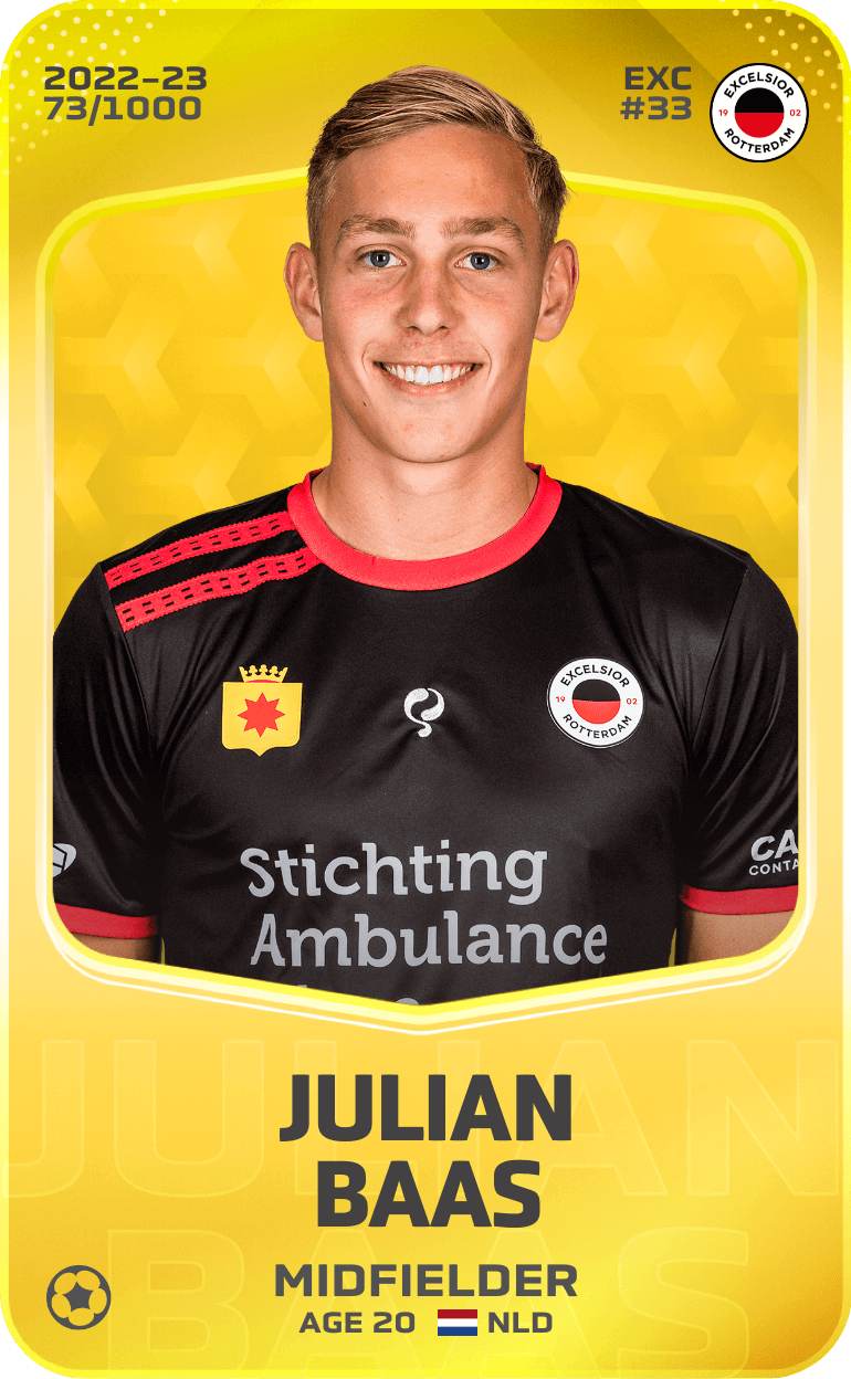 Julian Baas 2022-23 • Limited 73/1000