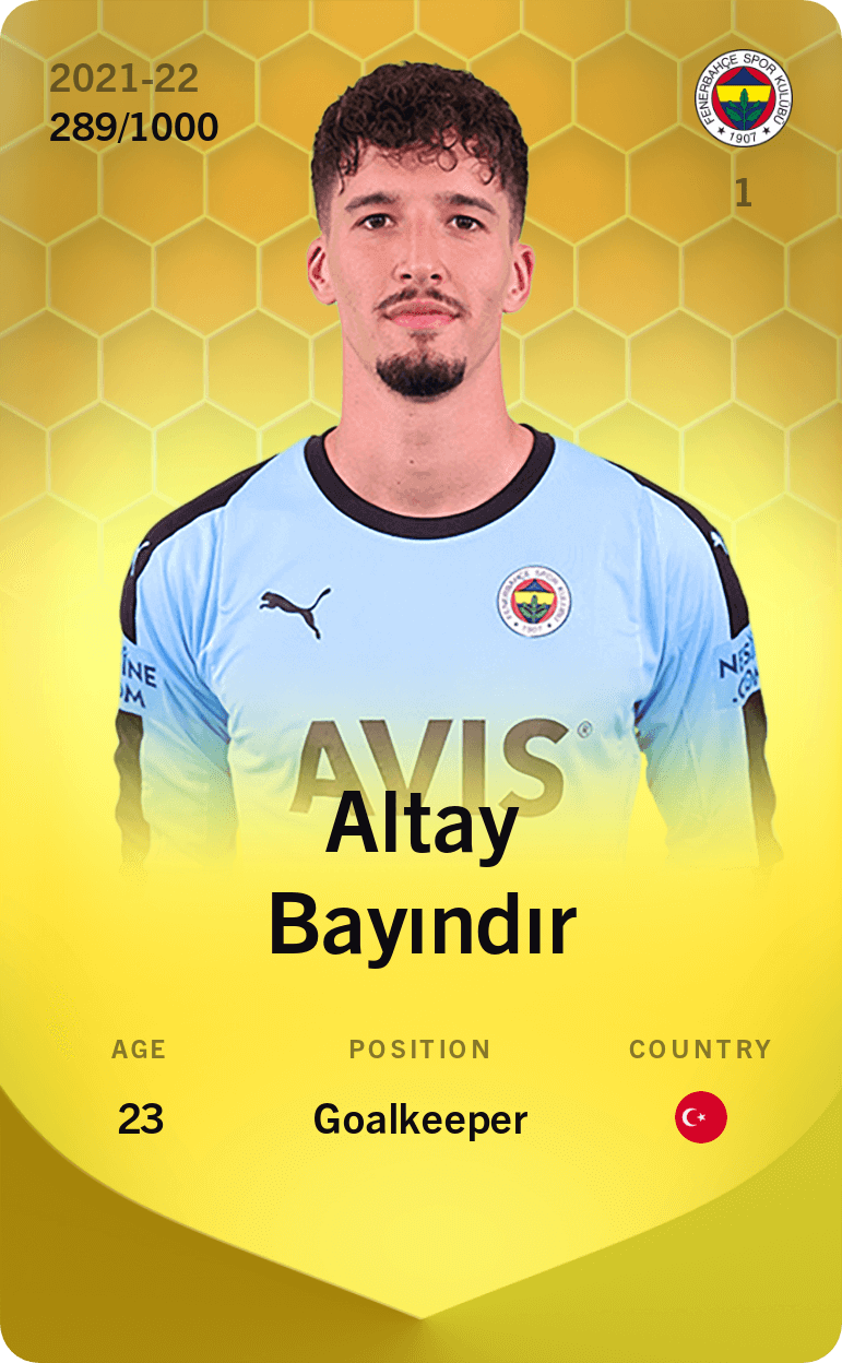Altay Bayındır 2021-22 • Limited 289/1000