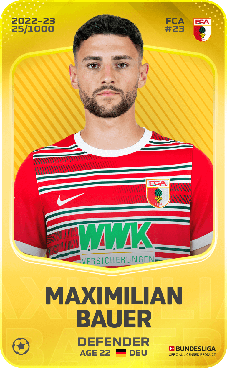 Maximilian Bauer 2022-23 • Limited 25/1000