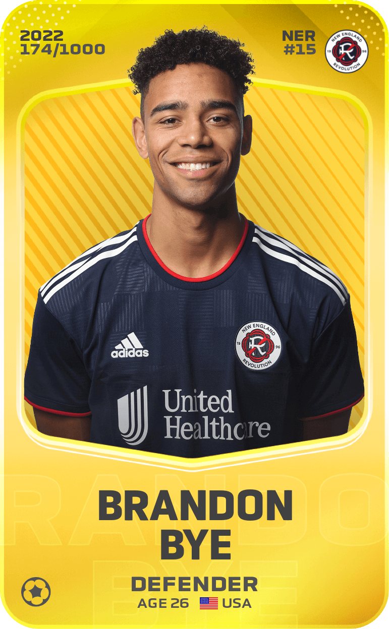 Brandon Bye 2022-23 • Limited 174/1000