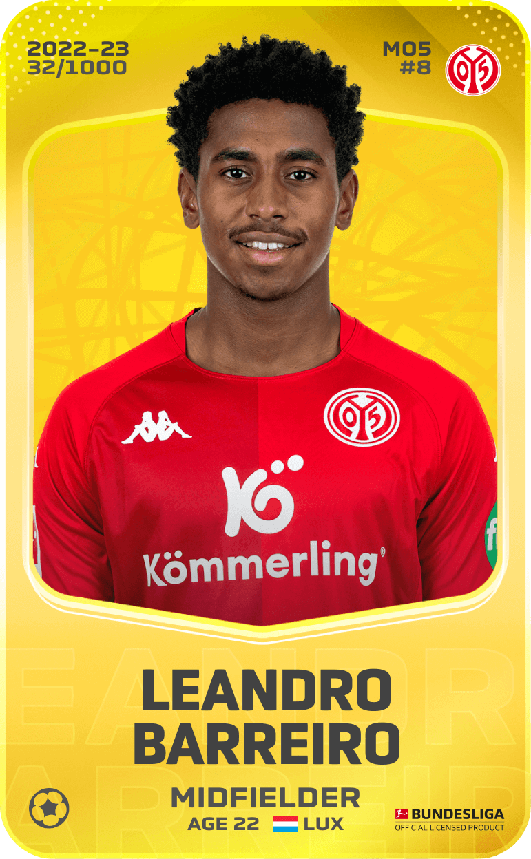 Leandro Barreiro 2022-23 • Limited 32/1000