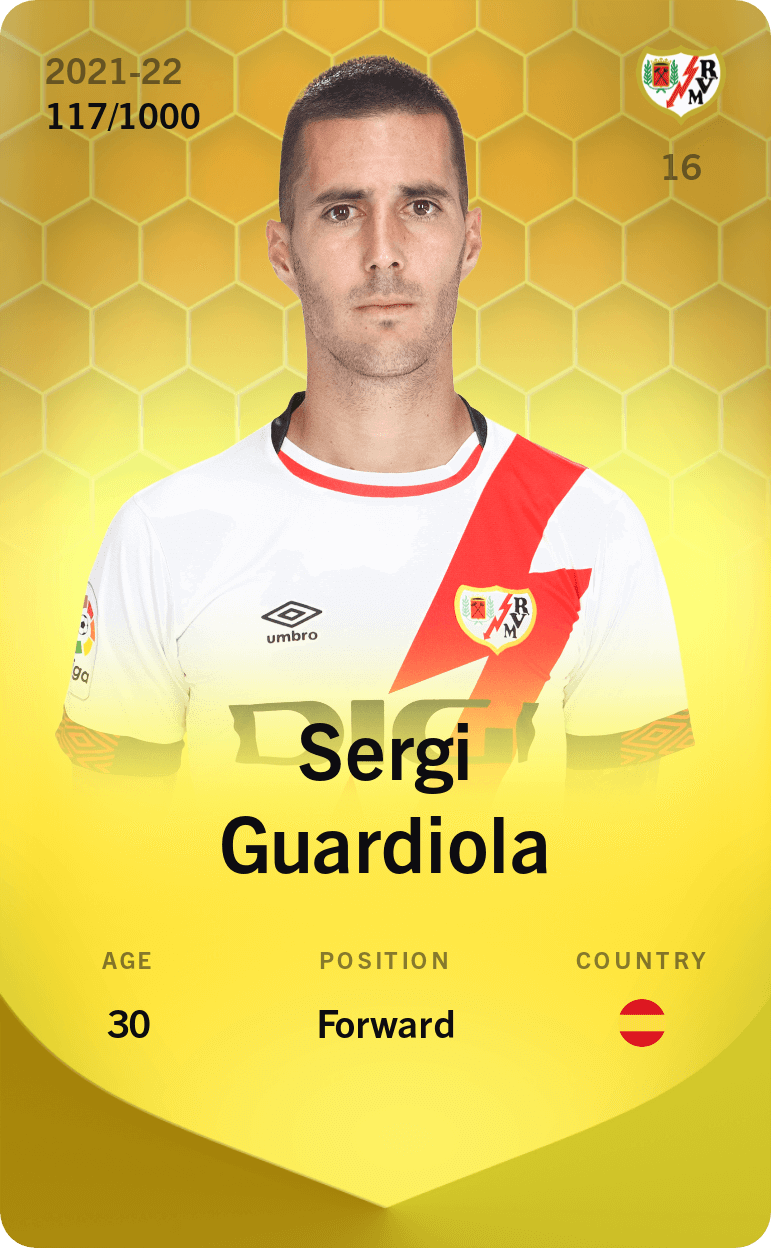 Sergi Guardiola 2021-22 • Limited 117/1000