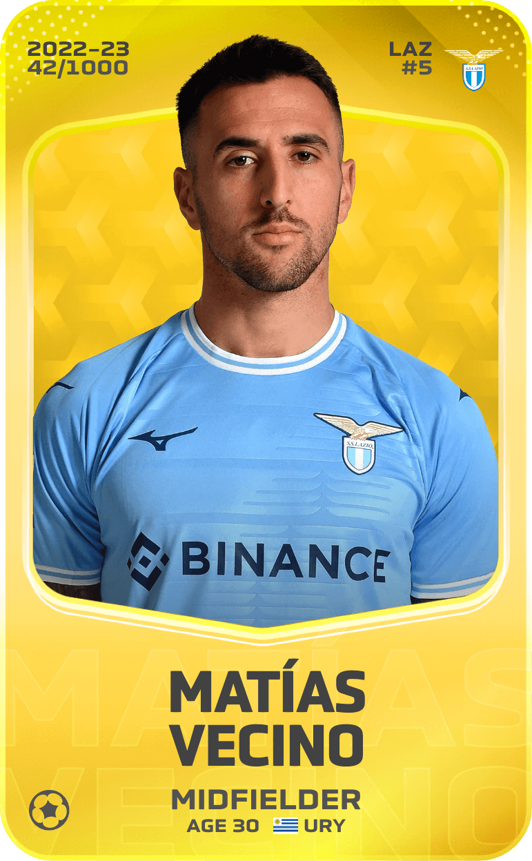 Matías Vecino 2022-23 • Limited 42/1000