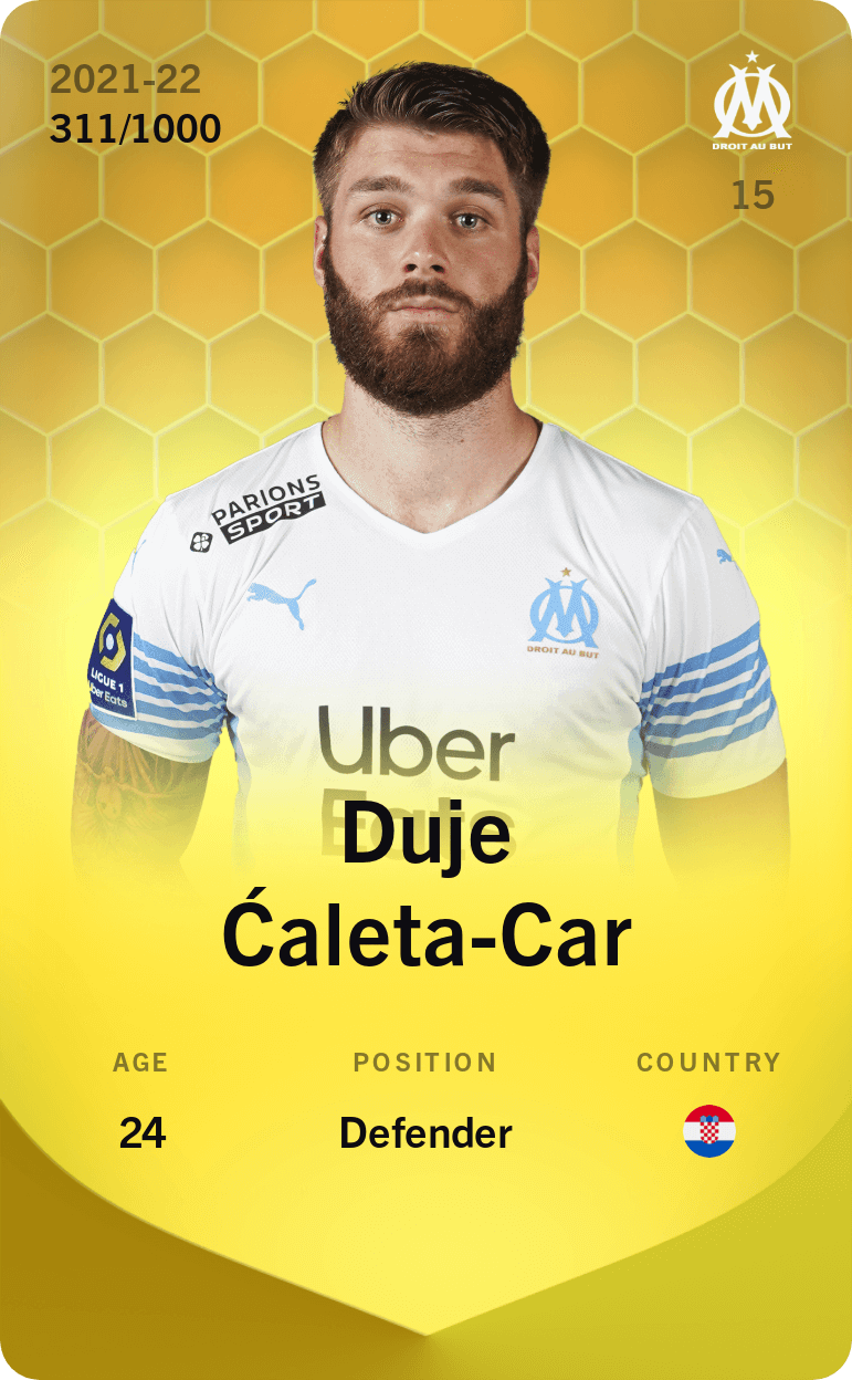 Duje Ćaleta-Car 2021-22 • Limited 311/1000