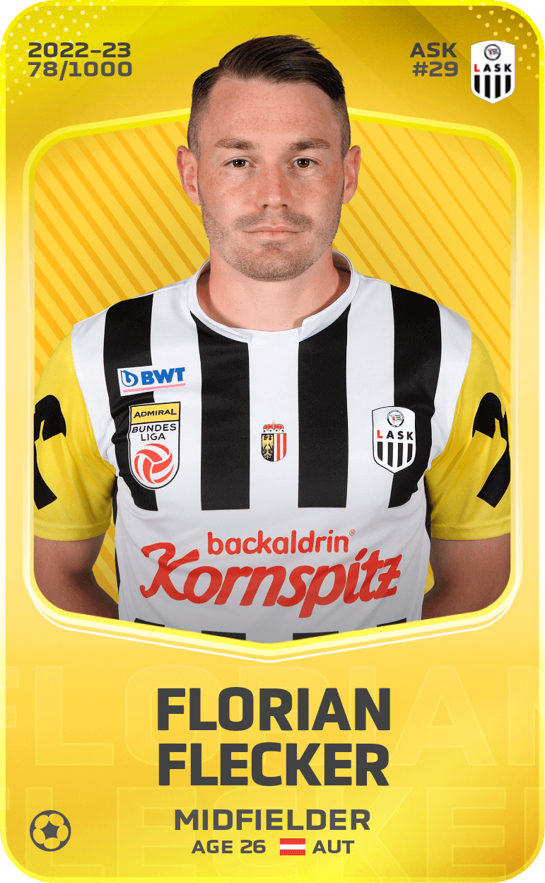 Florian Flecker 2022-23 • Limited 78/1000