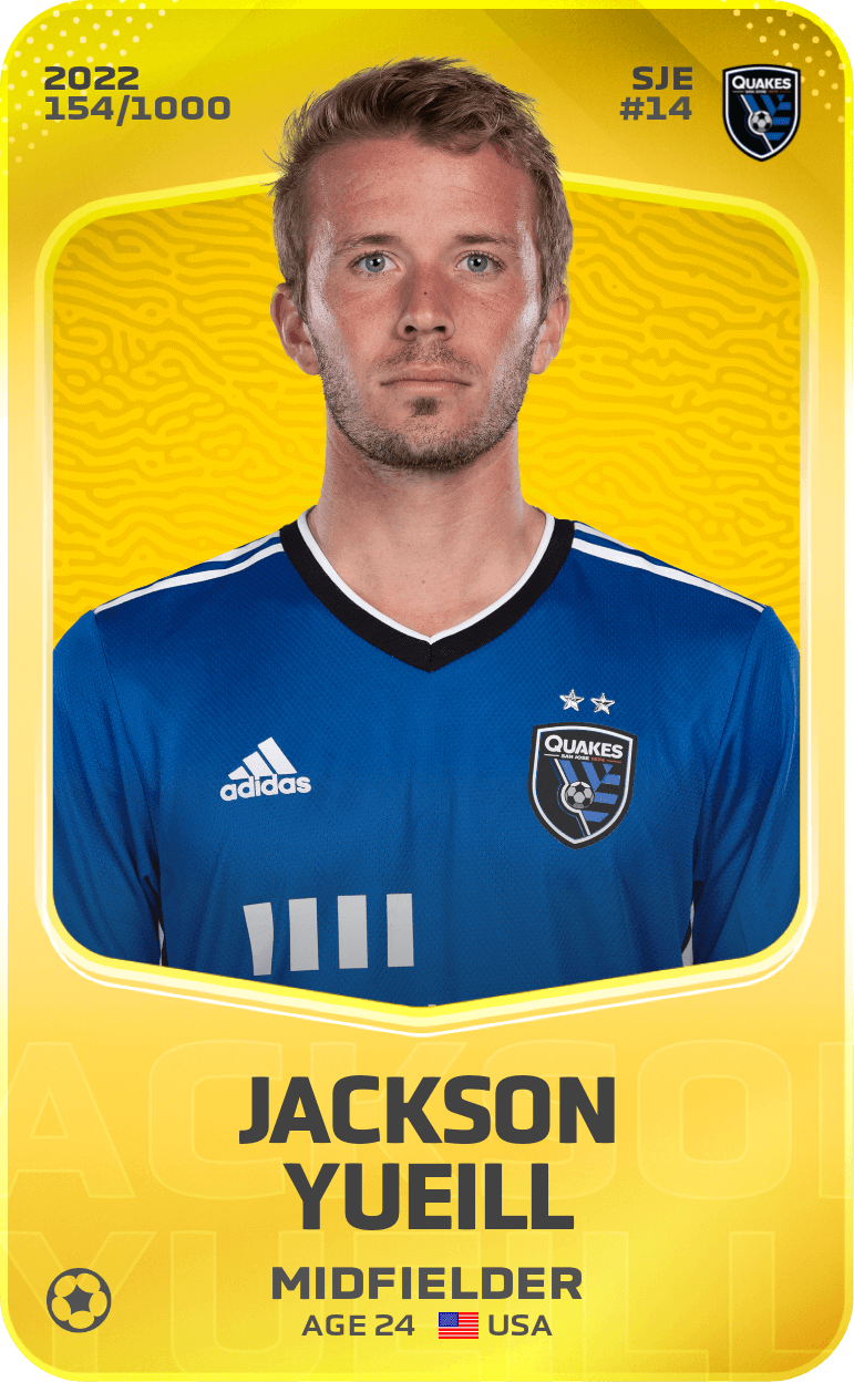 Jackson Yueill 2022-23 • Limited 154/1000