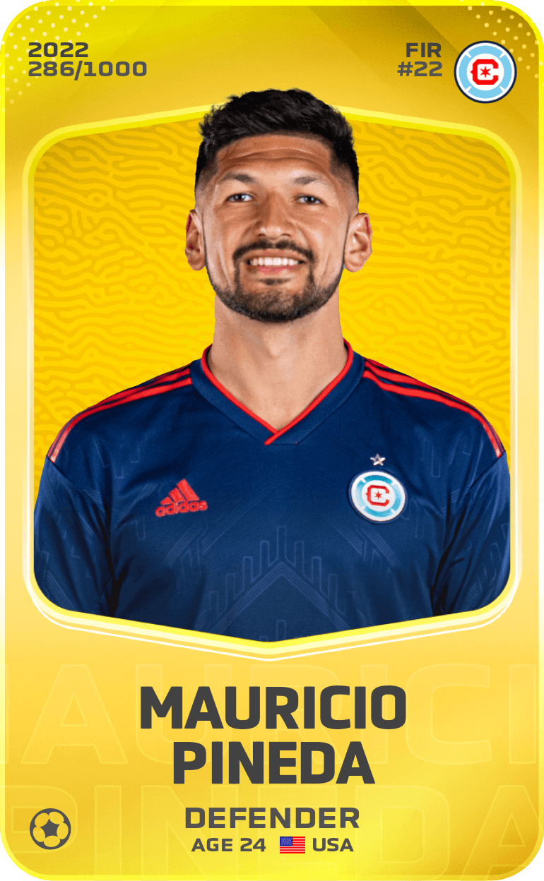 Mauricio Pineda 2022-23 • Limited 286/1000