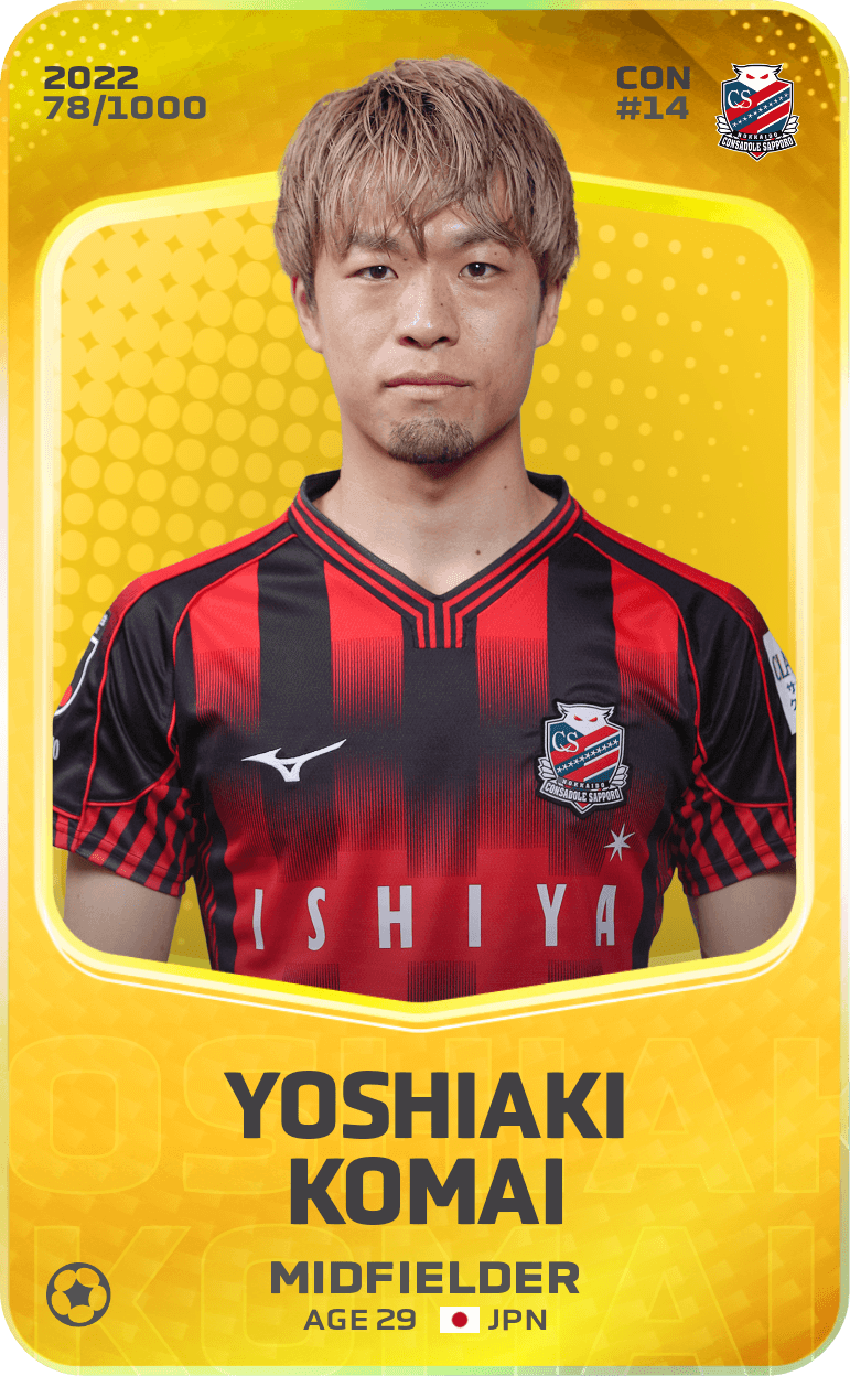 Yoshiaki Komai 2022-23 • Limited 78/1000