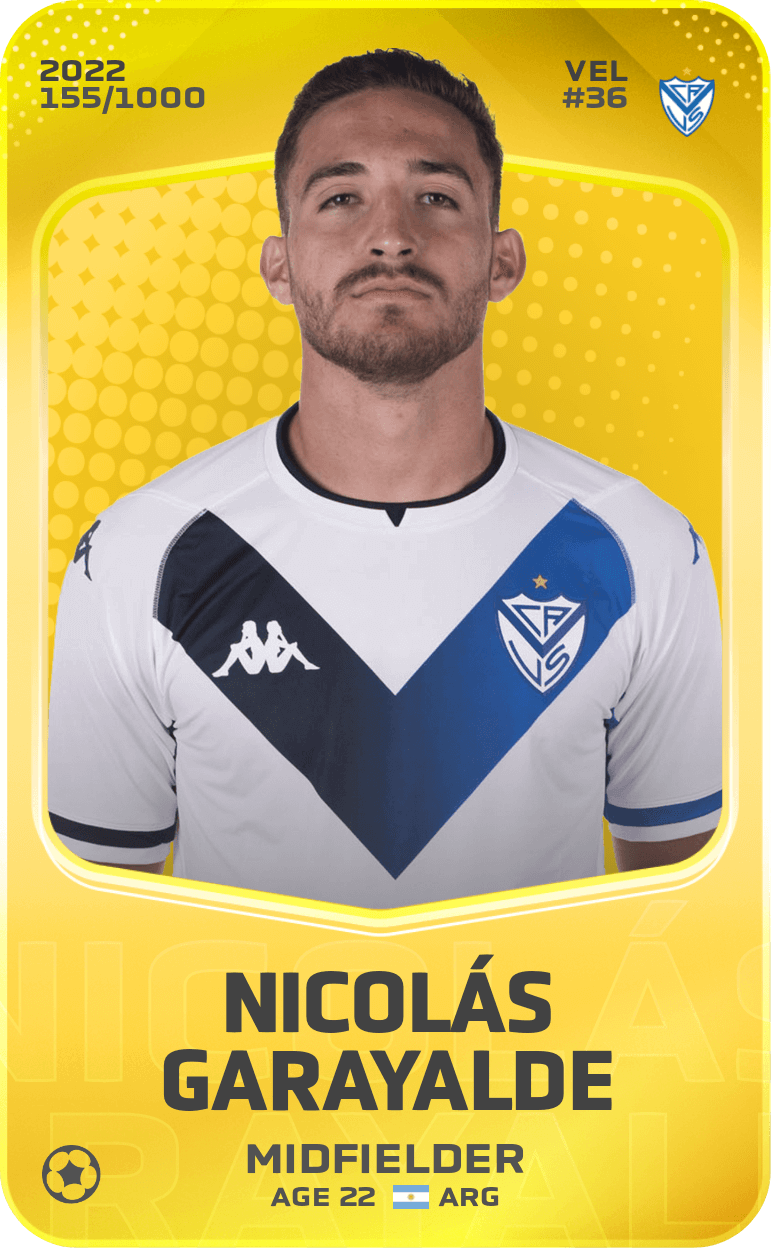 Nicolás Garayalde 2022-23 • Limited 155/1000