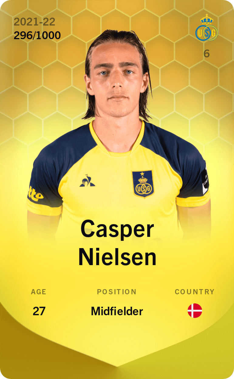 Casper Nielsen 2021-22 • Limited 296/1000