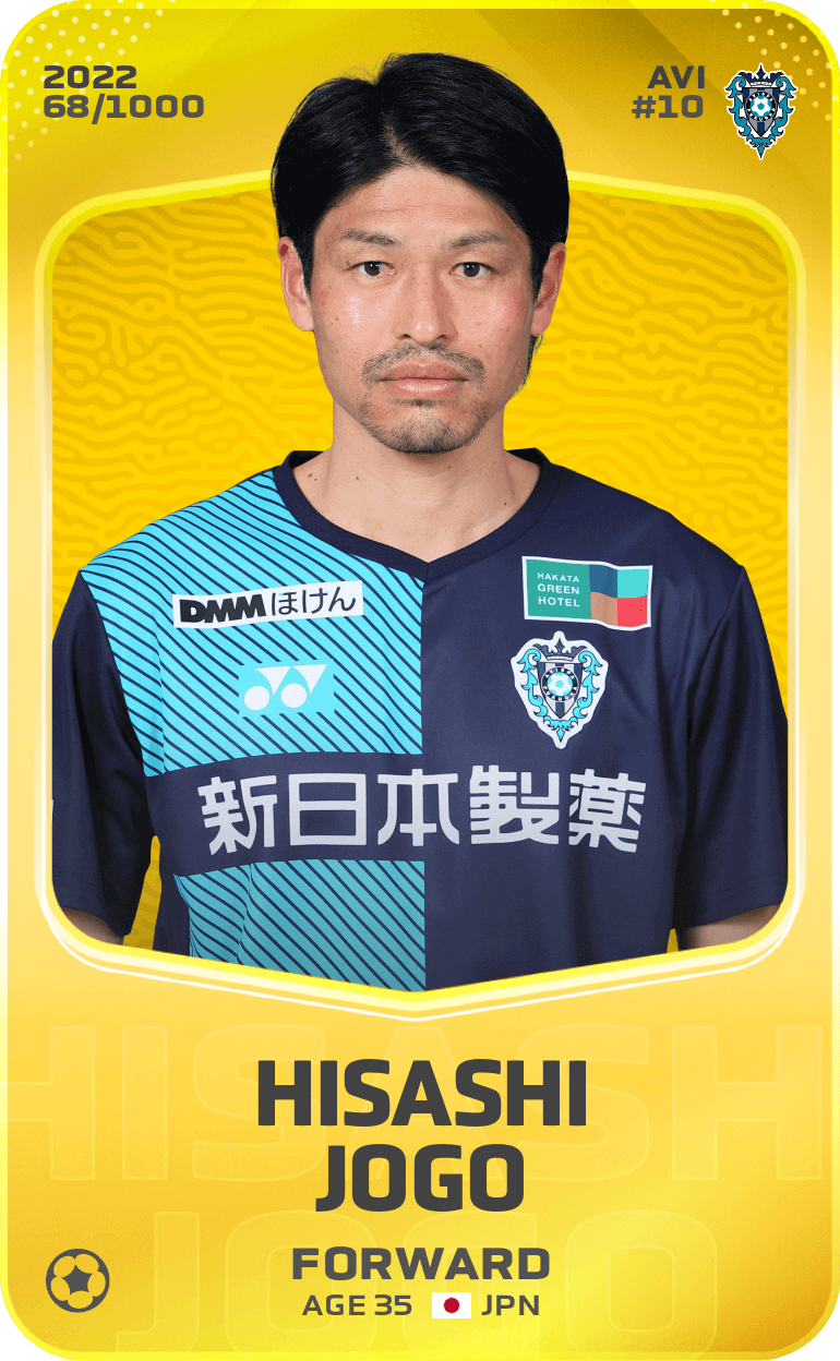 Hisashi Jogo 2022-23 • Limited 68/1000