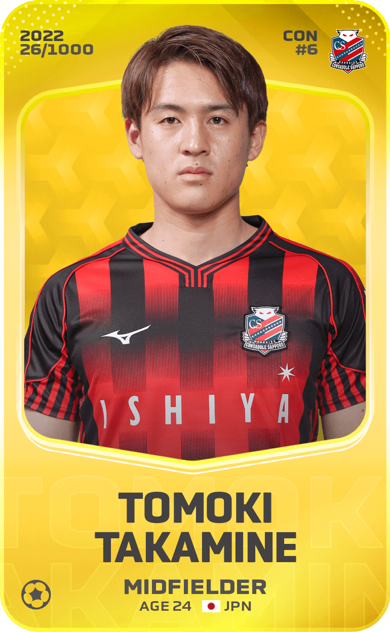 Tomoki Takamine 2022-23 • Limited 26/1000