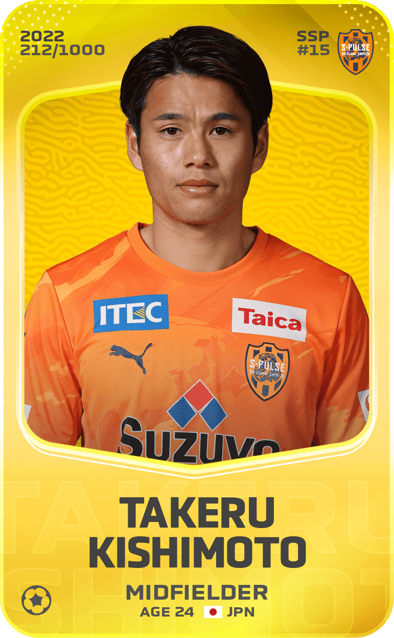 Takeru Kishimoto 2022-23 • Limited 212/1000
