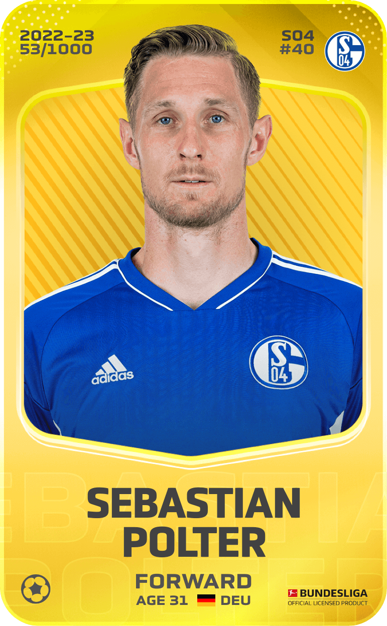 Sebastian Polter 2022-23 • Limited 53/1000