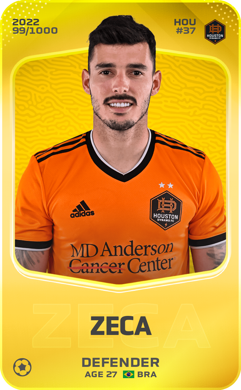 Sorare - Sorare Official - Zeca 2022-23 • Limited 99/1000 - NFT # 107875277323184885142619987017220834463199580902026458390857761643411346045411