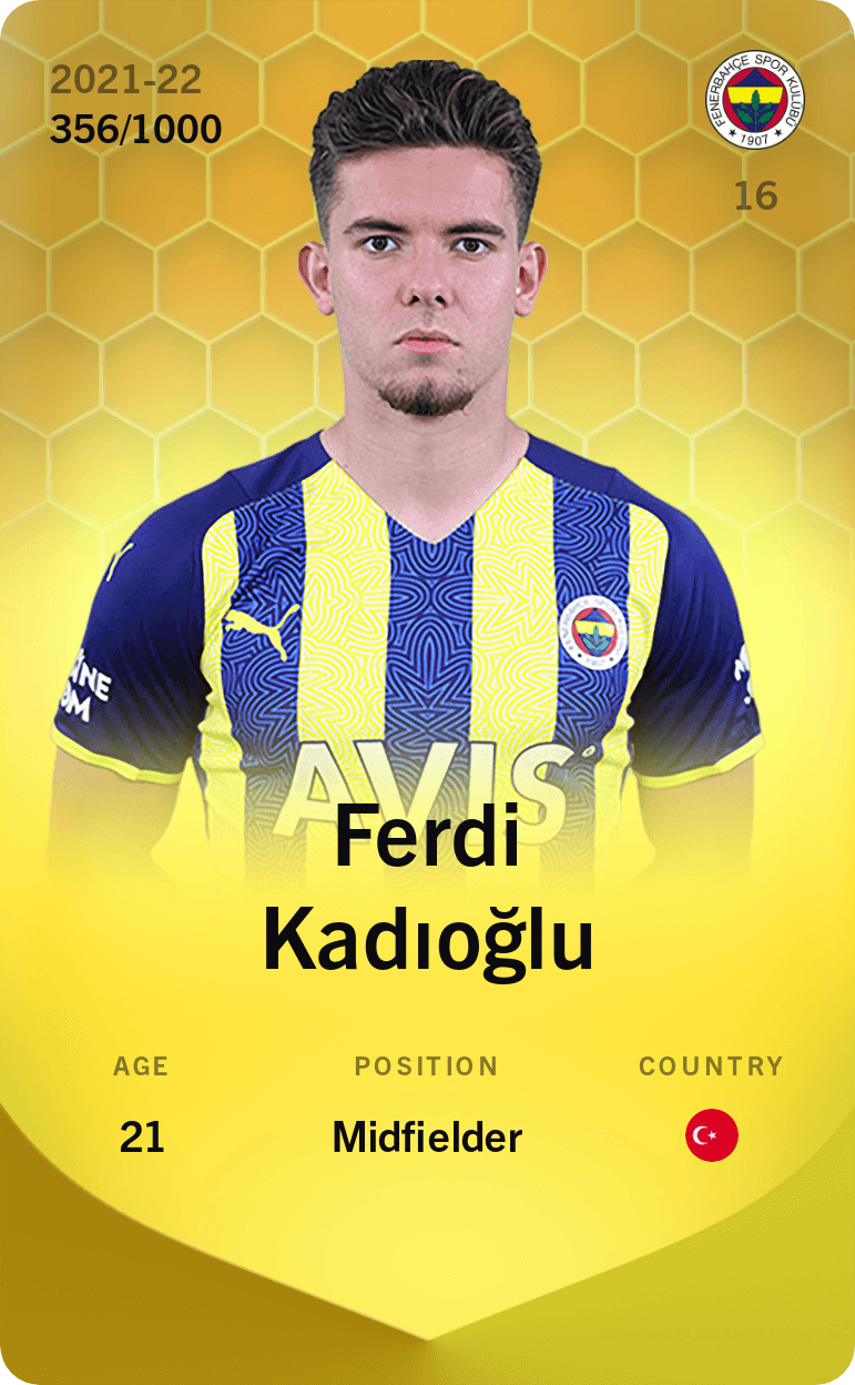 Ferdi Kadıoğlu 2021-22 • Limited 356/1000