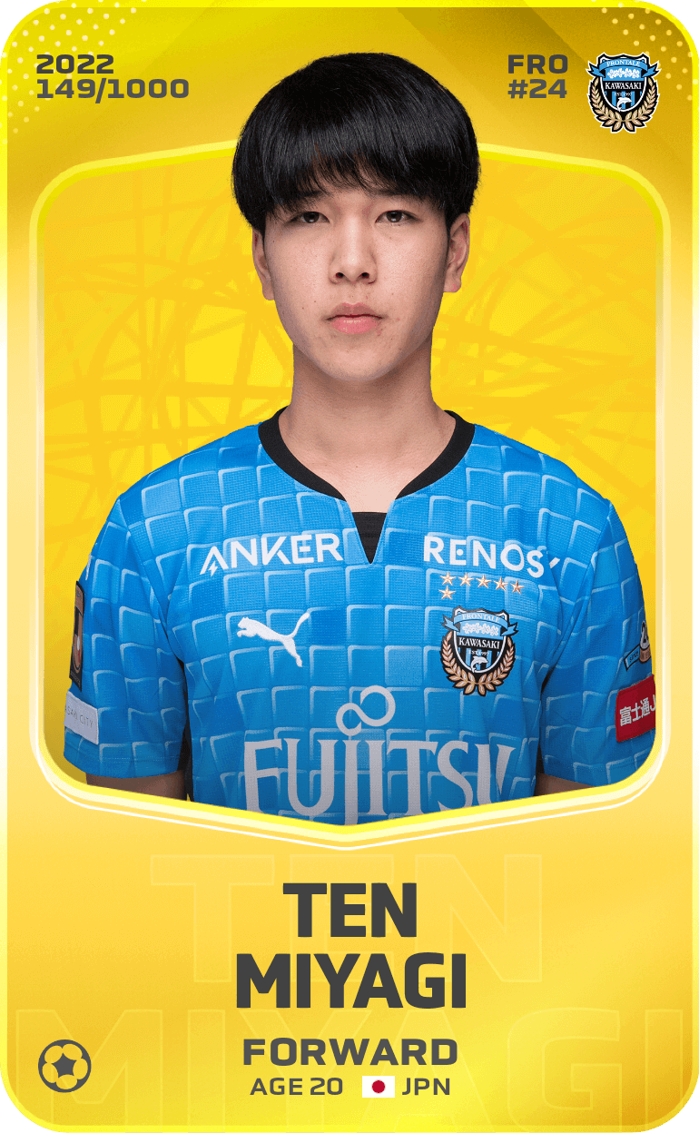 Ten Miyagi 2022-23 • Limited 149/1000