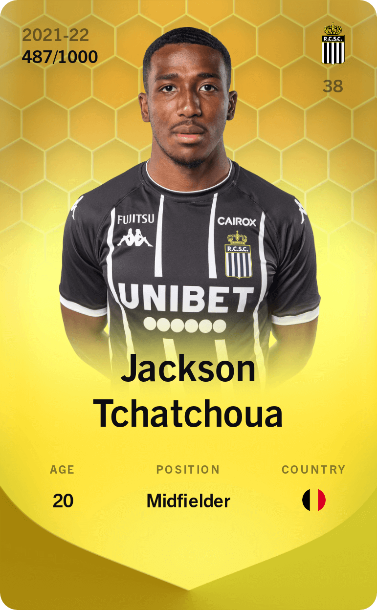 Jackson Tchatchoua 2021-22 • Limited 487/1000