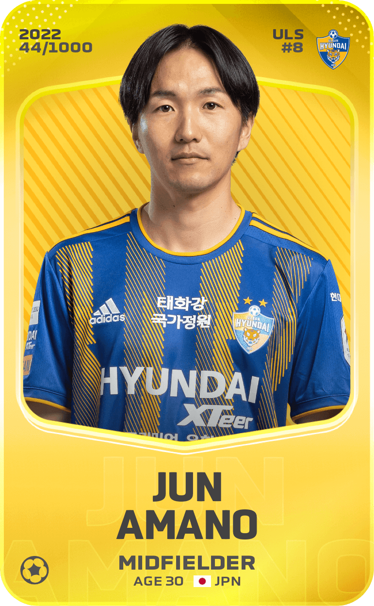 Jun Amano 2022-23 • Limited 44/1000