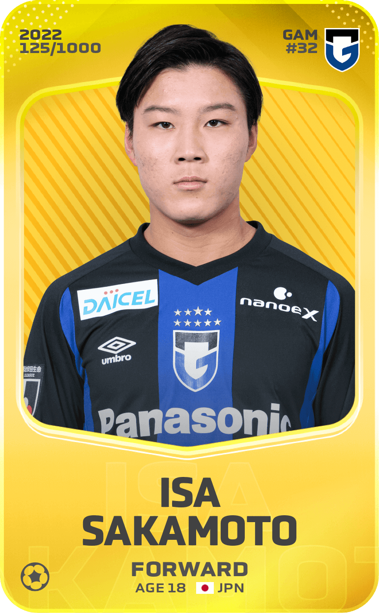 Isa Sakamoto 2022-23 • Limited 125/1000