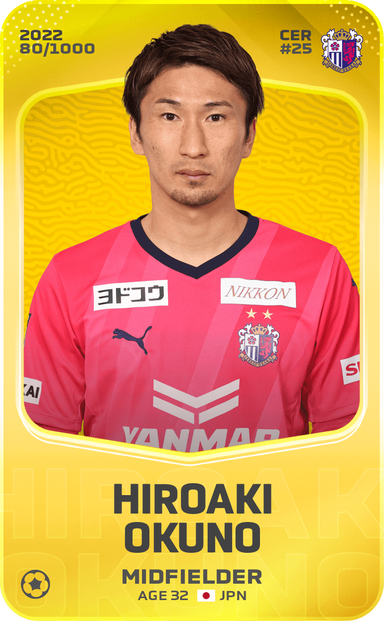 Hiroaki Okuno 2022-23 • Limited 80/1000