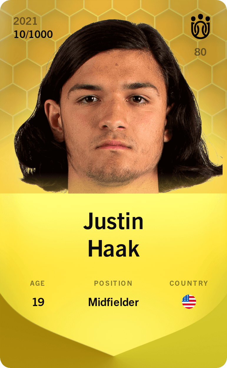 Justin Haak 2021-22 • Limited 10/1000