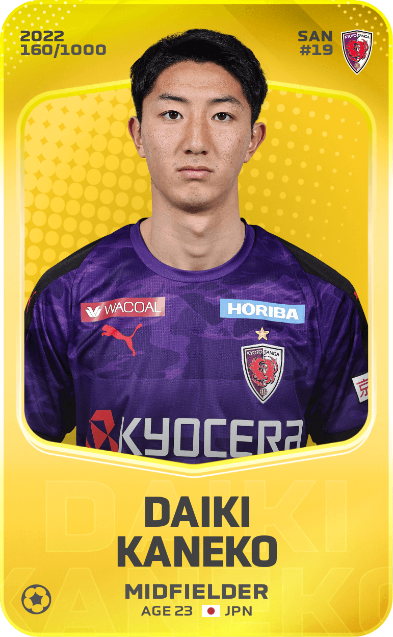 Daiki Kaneko 2022-23 • Limited 160/1000