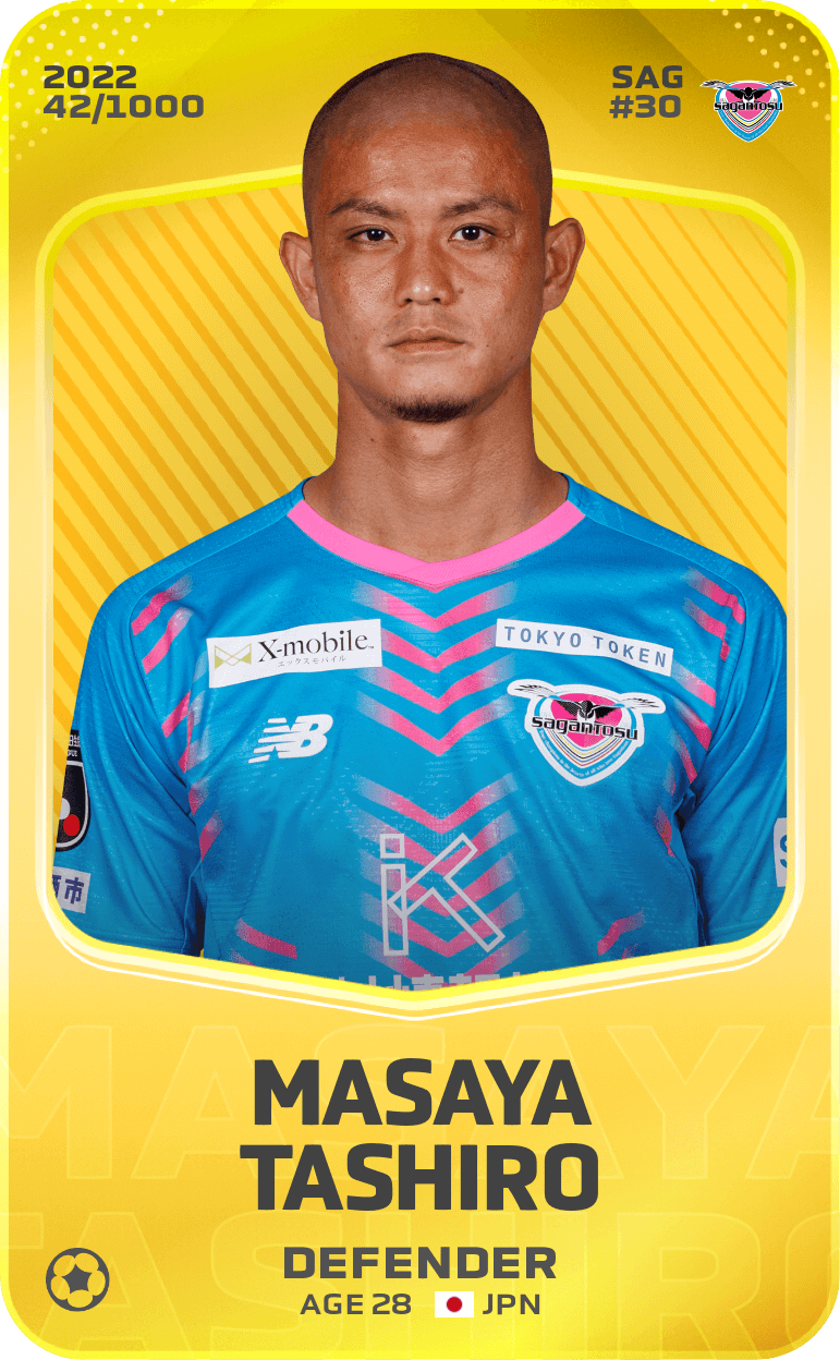 Masaya Tashiro 2022-23 • Limited 42/1000