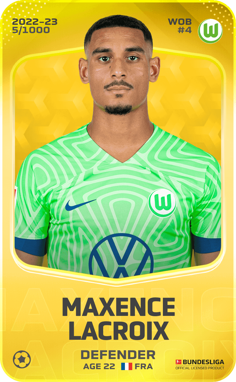 Maxence Lacroix 2022-23 • Limited 5/1000