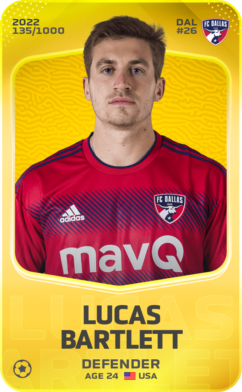 Sorare - Sorare Official - Lucas Bartlett 2022-23 • Limited 135/1000 - NFT # 17150118468774376961206658238758818640812481007751373849088062207824666507113