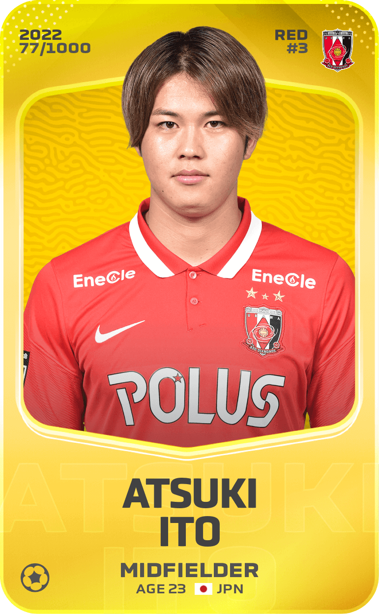 Atsuki Ito 2022-23 • Limited 77/1000