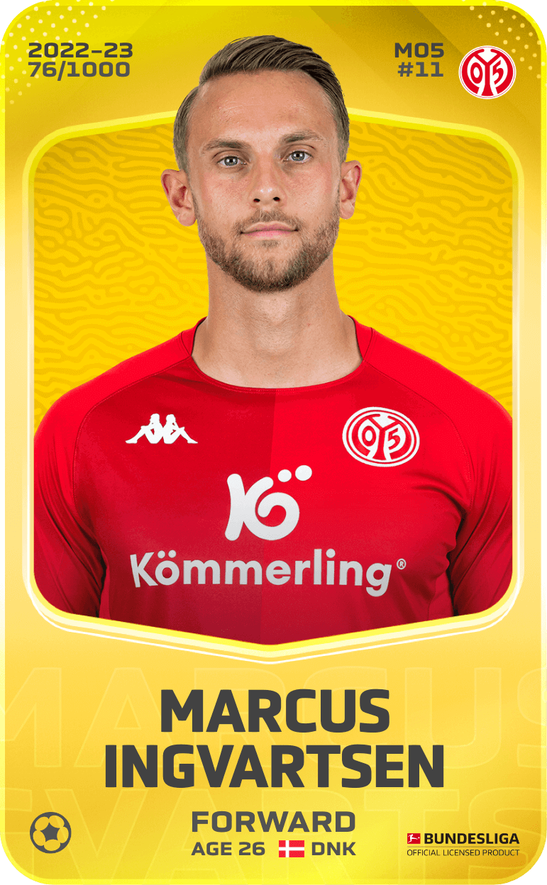 Marcus Ingvartsen 2022-23 • Limited 76/1000
