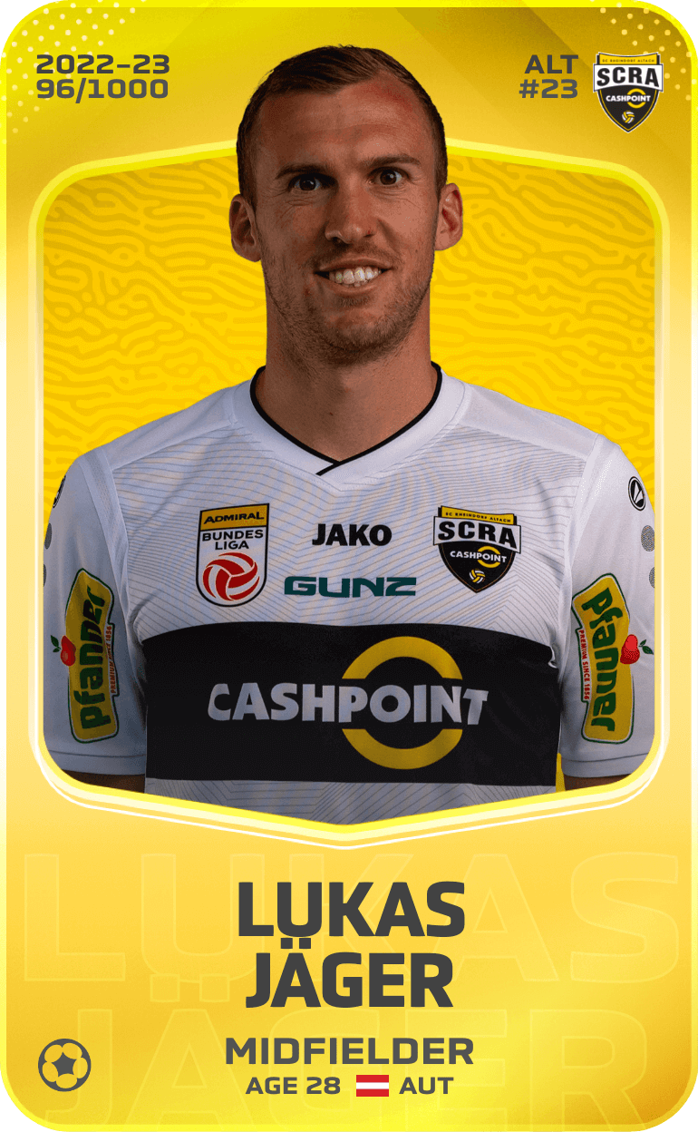 Lukas Jäger 2022-23 • Limited 96/1000