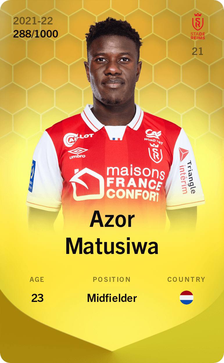 Azor Matusiwa 2021-22 • Limited 288/1000