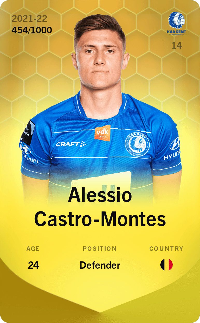 Alessio Castro-Montes 2021-22 • Limited 454/1000