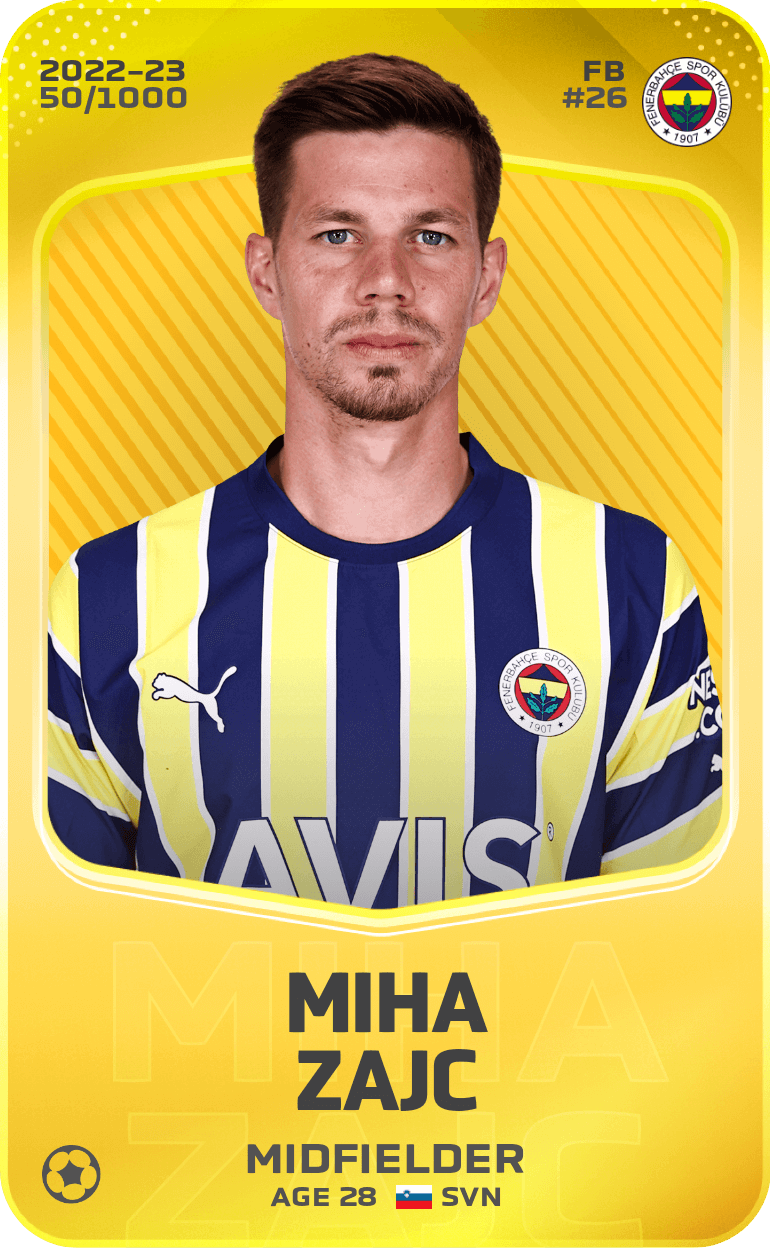 Miha Zajc 2022-23 • Limited 50/1000