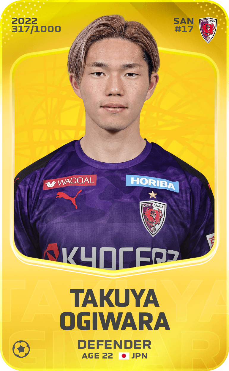 Takuya Ogiwara 2022-23 • Limited 317/1000