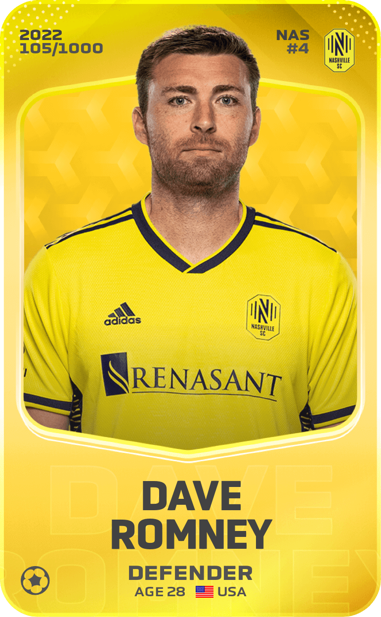 Dave Romney 2022-23 • Limited 105/1000