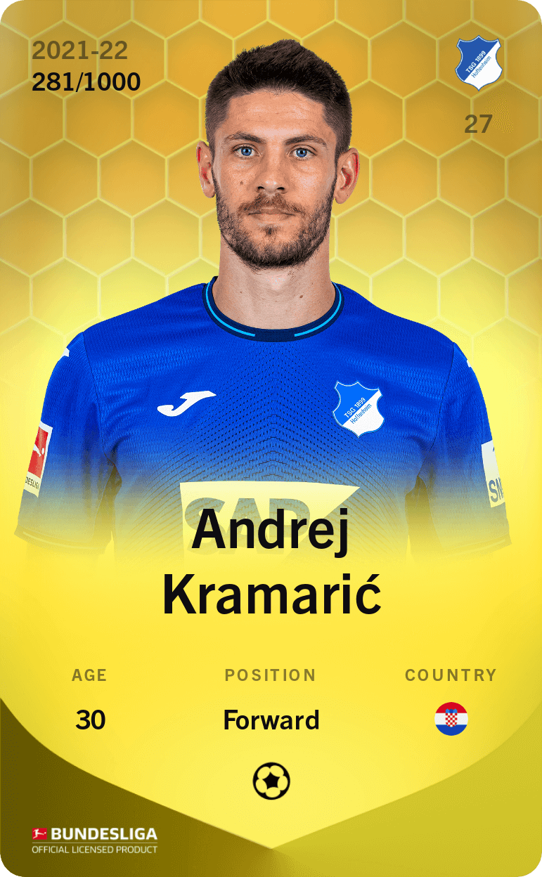 Andrej Kramarić 2021-22 • Limited 281/1000