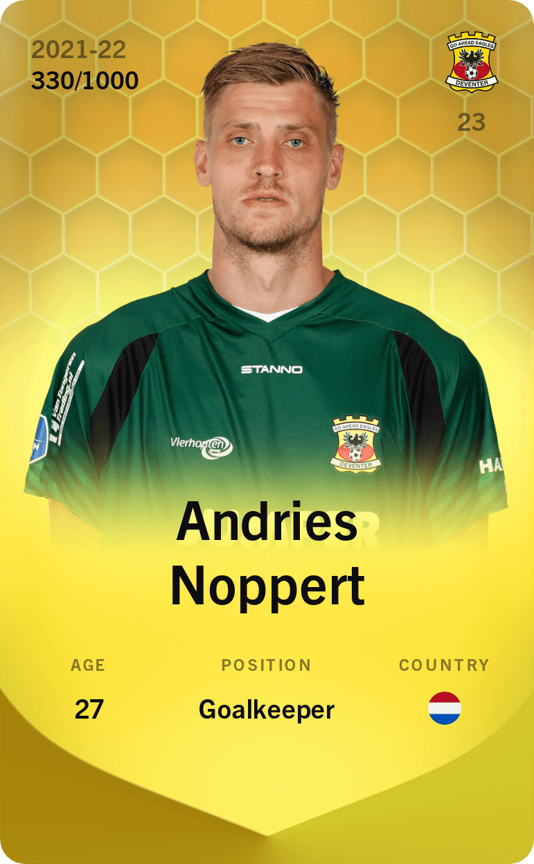 Andries Noppert 2021-22 • Limited 330/1000