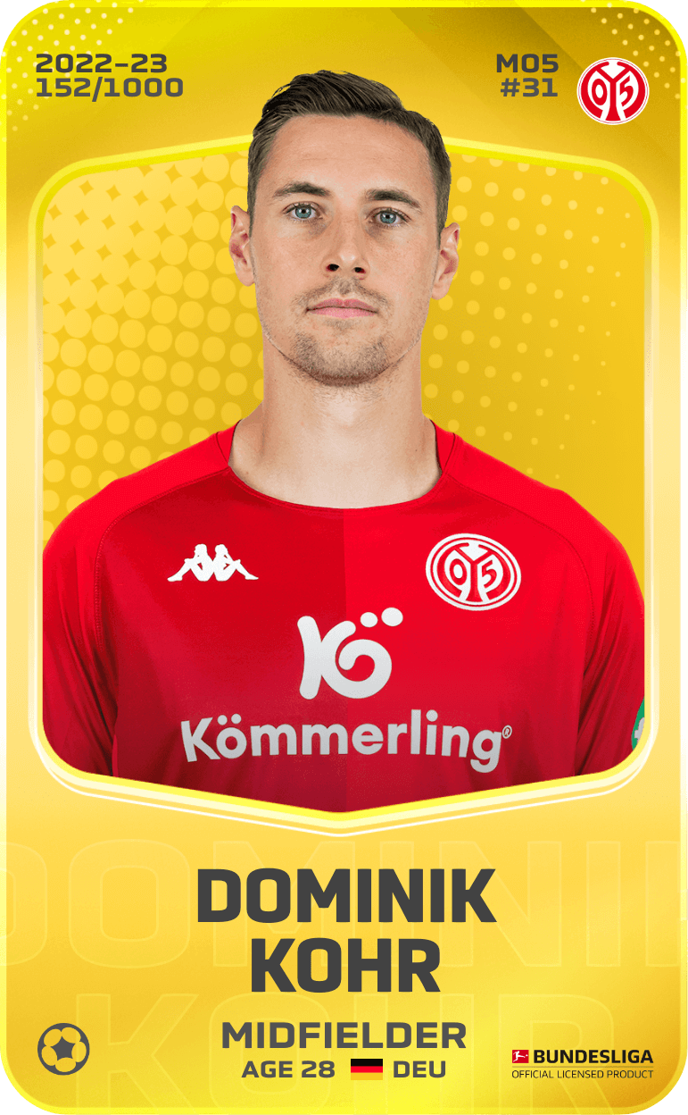 Dominik Kohr 2022-23 • Limited 152/1000