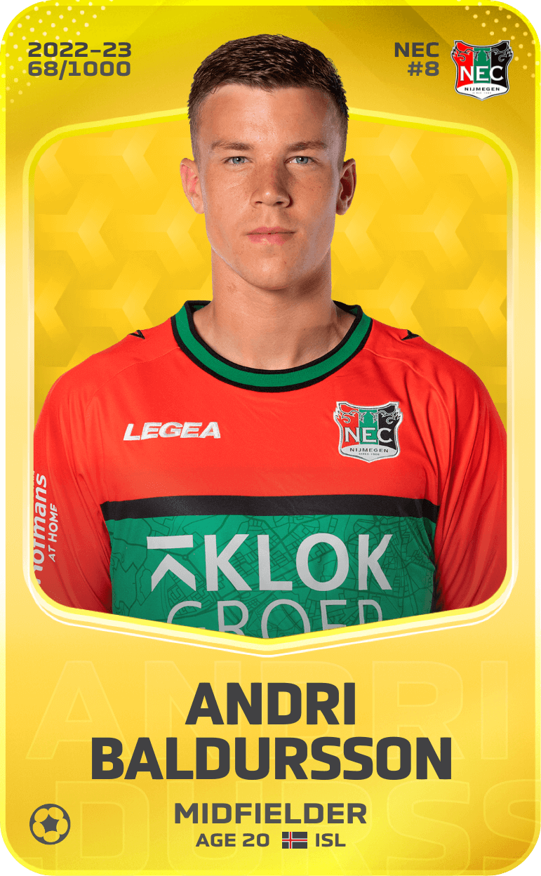 Andri Baldursson 2022-23 • Limited 68/1000
