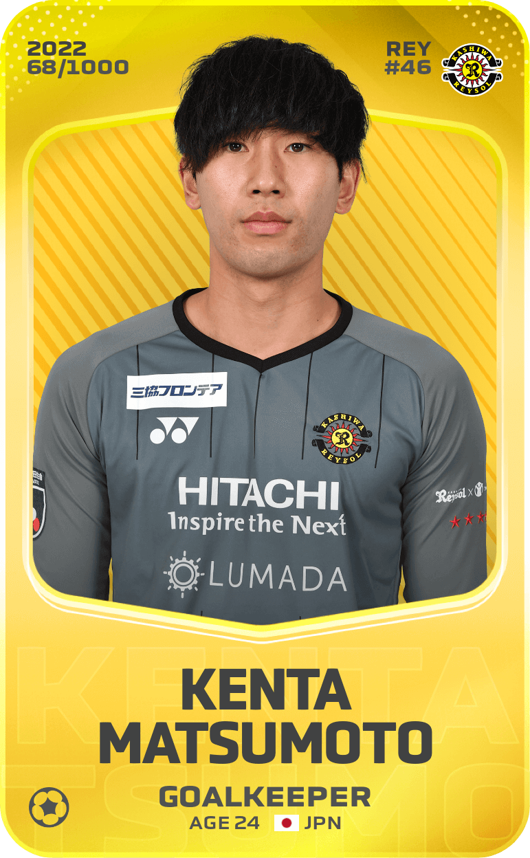 Kenta Matsumoto 2022-23 • Limited 68/1000