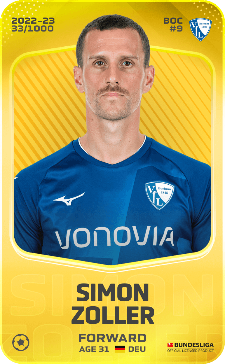 Simon Zoller 2022-23 • Limited 33/1000