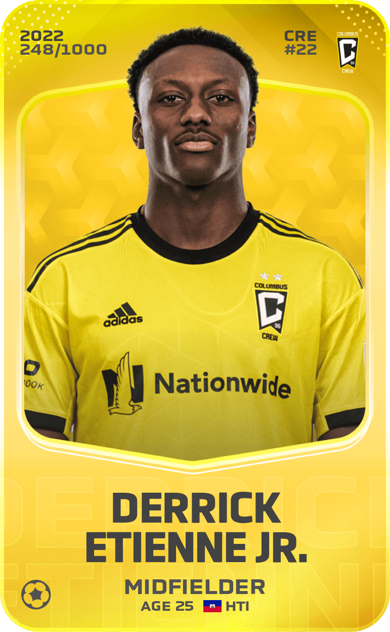 Derrick Etienne Jr. 2022-23 • Limited 248/1000