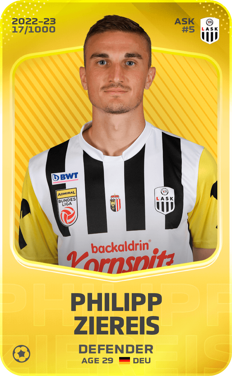 Philipp Ziereis 2022-23 • Limited 17/1000