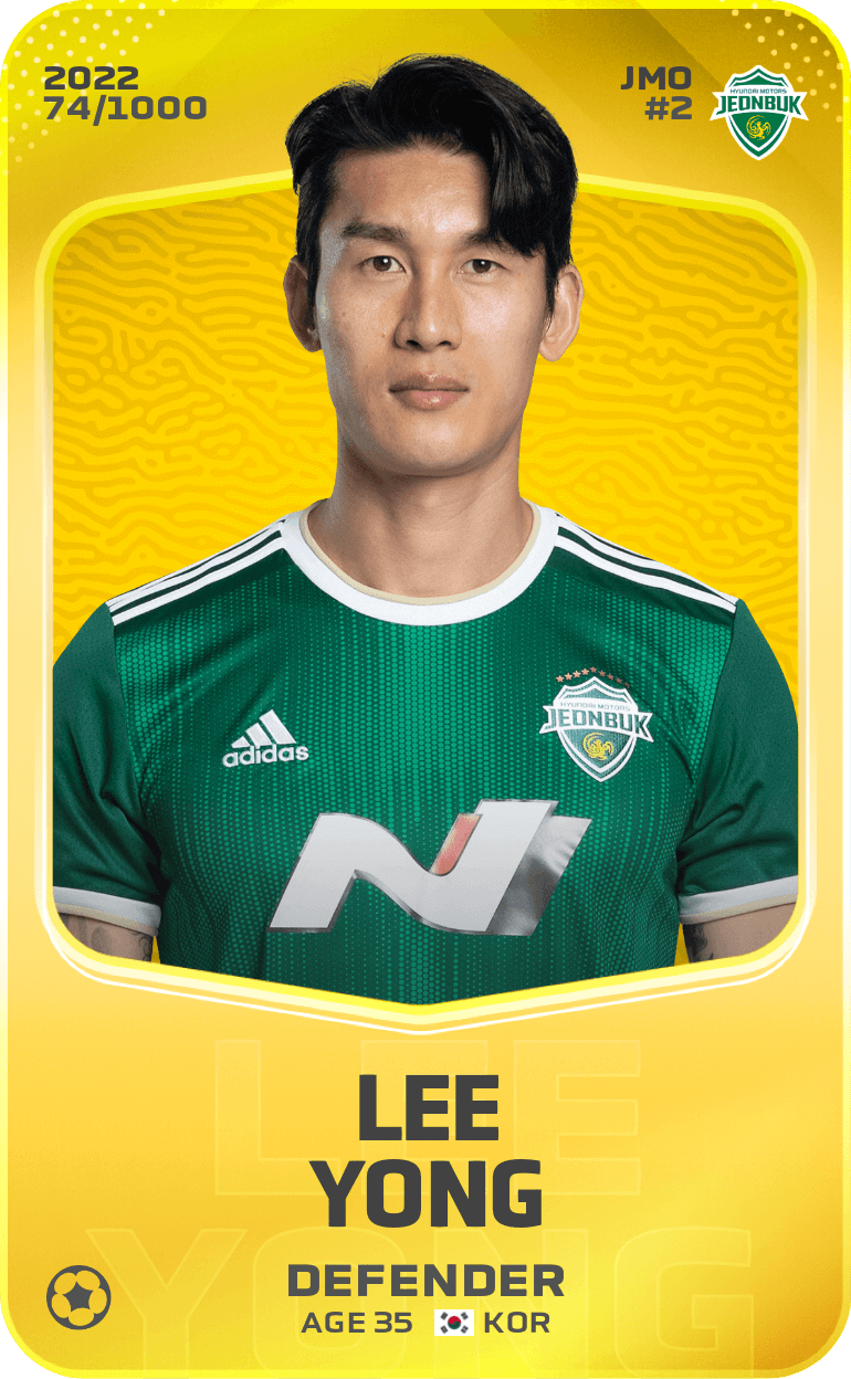 Lee Yong 2022-23 • Limited 74/1000