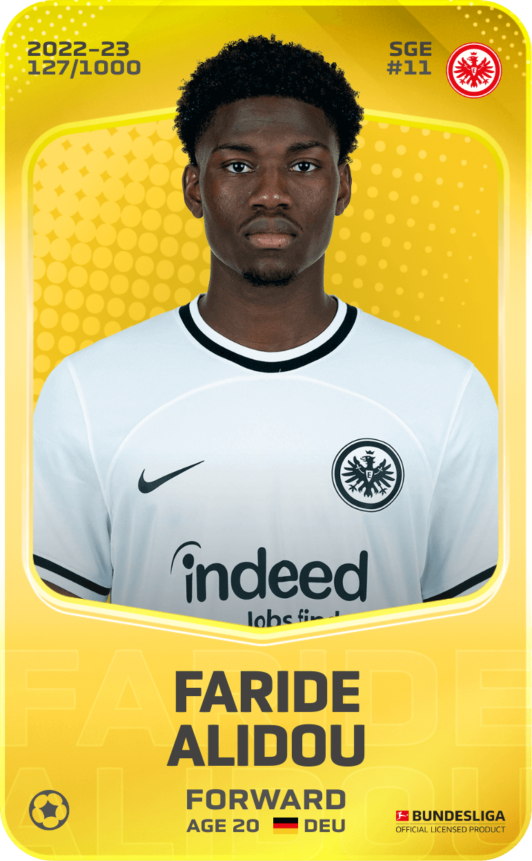 Faride Alidou 2022-23 • Limited 127/1000