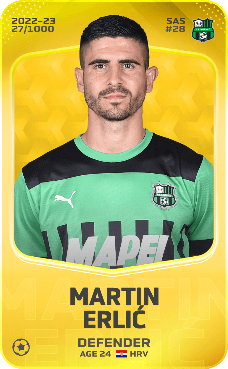 Martin Erlić 2022-23 • Limited 27/1000