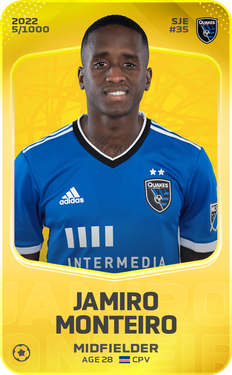 Jamiro Monteiro 2022-23 • Limited 5/1000
